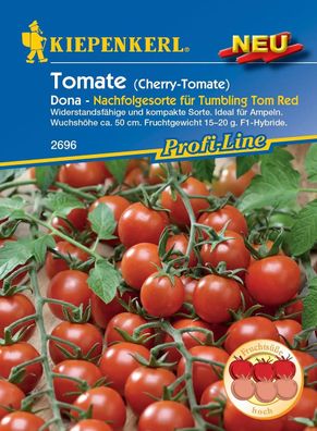 Kiepenkerl® Tomaten Cherry-Tomaten Dona F1 - Hybride - Gemüsesamen