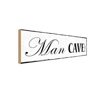 vianmo Holzschild 27x10 cm Dekoration Man Cave