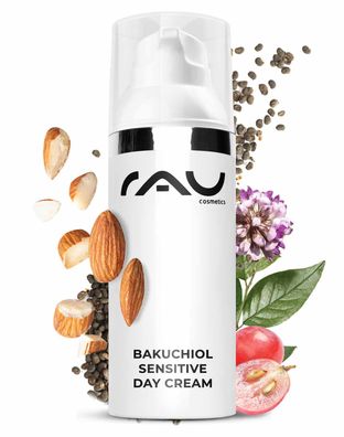 Rau Cosmetics Bakuchiol Sensitive Day Cream 50 ml leichte Tagescreme