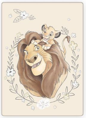 Disney König der Löwen Schmusedecke Kuscheldecke 100 x 140 cm