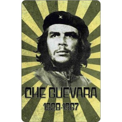 Blechschild 18x12 cm - Che Guevara 1928-1967 Kuba