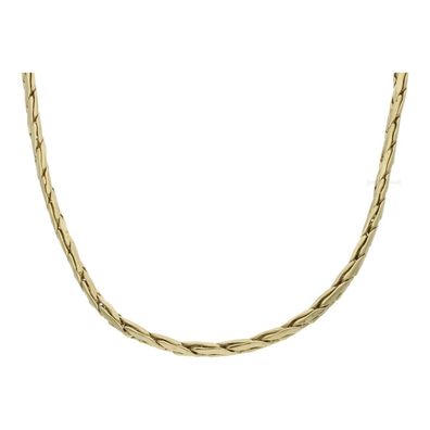 Halskette 585/000 (14 Karat) Gold, Fantasie, getragen 25322624