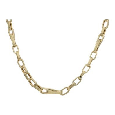 Halskette 585/000 (14 Karat) Gold, Fantasie, getragen 25322733