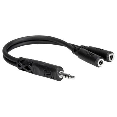 Hosa YMM-232 Y-Adapter TRS Stereo-Splitter 3,5mm