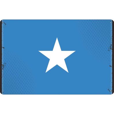 vianmo Blechschild Wandschild 30x40 cm Somalia Fahne Flagge
