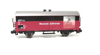 Minitrix N 91010 gedeckter Güterwagen Museum Zollverein OVP (6068G)