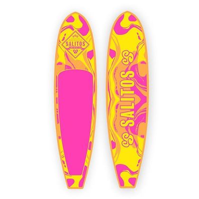 Salitos Stand-Up-Paddle-Board Pink SUP Komplettset (inkl. Tasche)