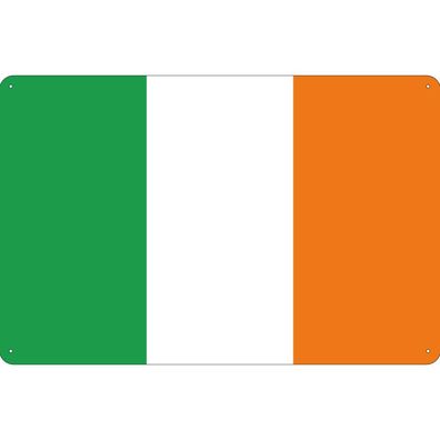 vianmo Blechschild Wandschild 18x12 cm Irland Fahne Flagge