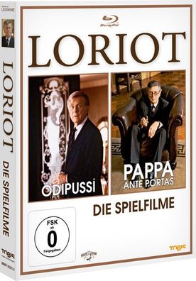 Loriot SET (DVD) Die Spielfilme 2Disc Ödipussi / Pappa ante portas - Leonine - (D