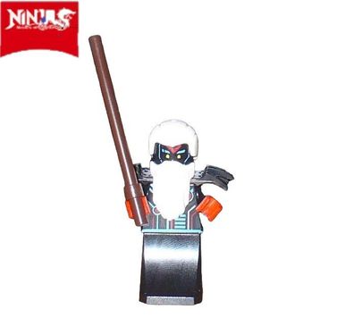 Ninja Charakter # 49 - Klemmbaustein Custom MOC, Minifigur, Actionfigur