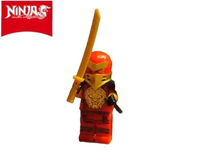 Ninja Charakter # 14 - Klemmbaustein Custom MOC, Minifigur, Actionfigur