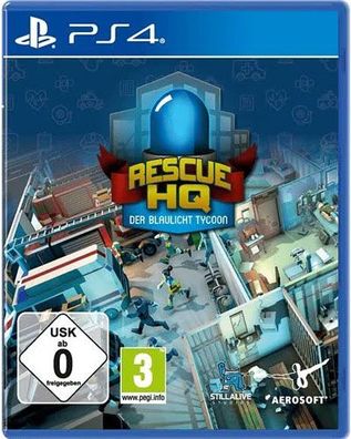Blaulicht Tycoon PS-4 Rescue HQ - NBG - (SONY® PS4 / Simulation)