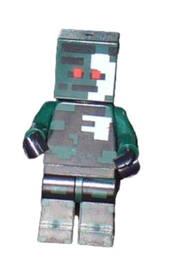 Minecraft Charakter # 07 - Klemmbaustein Custom MOC, Minifigur, Actionfigur