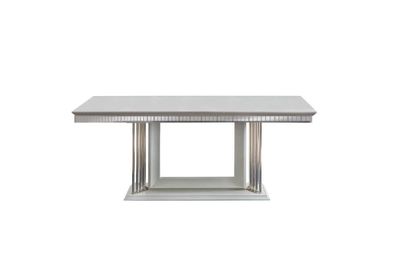 Exclusive Designer Esstisch Modern Möbel in Esszimmer Weiße Tisch 200x100