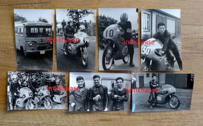 7 DDR Foto Motorrad Rennsport Sachsenring Motorsport Team Honda Tako Hachi