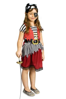 Piraten Kostüm Kinder Mädchen Seeräuberin Piratenkostüm Pirat Karneval Fasching