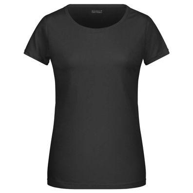 Basic Damen T-Shirt - black 108 XL