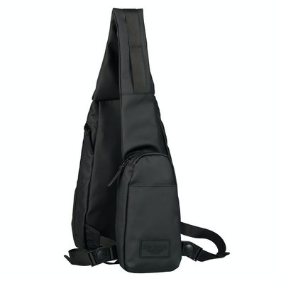 Tom Tailor Bastian, Sling backpack, black