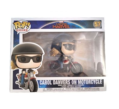 Actionfigur Ride Carol Danvers on Motorcycle, Carol Danvers auf ihrem Motorrad Figur