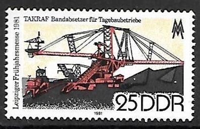 DDR postfrisch Michel-Nummer 2594