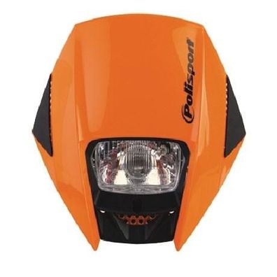 Lichtmaske Exura Lampenmaske Scheinwerfer headlight passt an Ktm orange