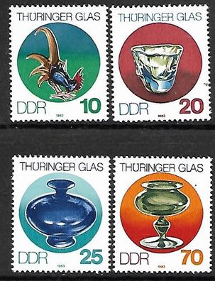 DDR postfrisch Michel-Nummer 2835-2838