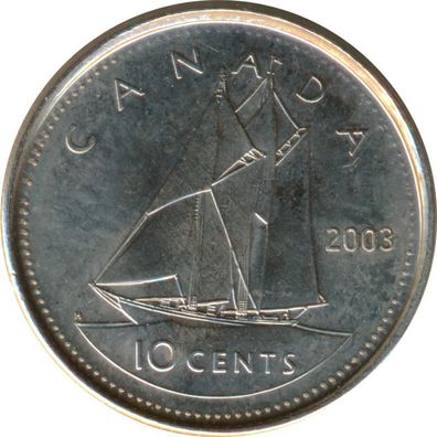 Kanada 10 Cents 2003 P Elizabeth II.*