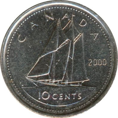 Kanada 10 Cents 2000 Elizabeth II*