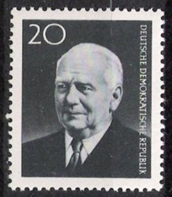 DDR Nr.784 A * * Wilhelm Pieck 1960, postfrisch