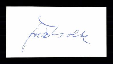 Fred Nolte Original Signiert ## BC 207046