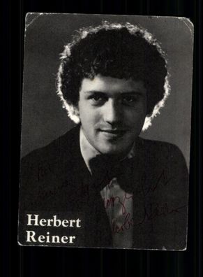 Herbert Reiner Autogrammkarte Original Signiert # BC 207245