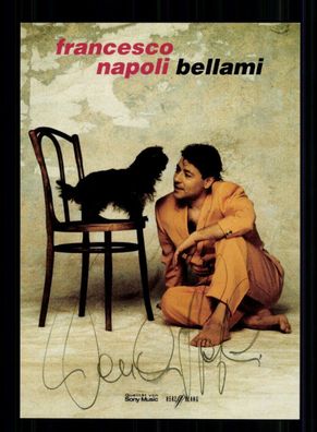 Francesco Napoli Autogrammkarte Original Signiert # BC 207304