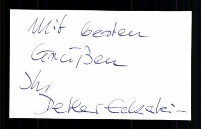 Detlev Eckstein Original Signiert # BC 207886