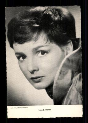 Ingrid Andree WS-Druck Autogrammkarte ohne Unterschrift # BC 207972
