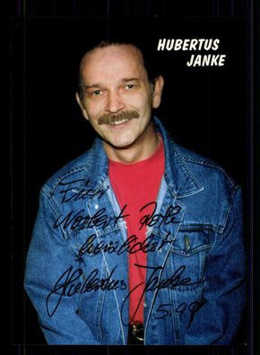 Hubertus Janke Autogrammkarte Original Siegniert # BC 41002