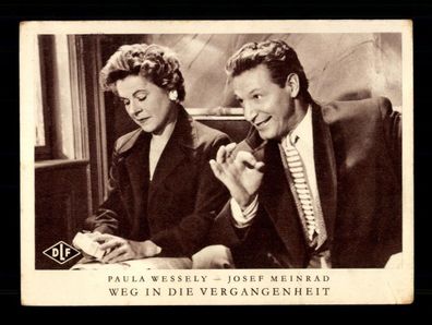 Paula Wessely und Josef Meinrad 50er Jahre DLF Karte ohne Untersch. # BC 208017