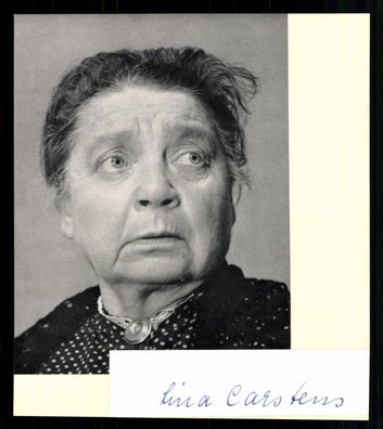 Lina Carstens 1892-1978 Original Signiert # BC G 39137