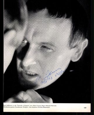 Paul Hoffmann 1902-1990 1968 bis 1971 Direktor Wiener Burgtheater ## BC G 39848