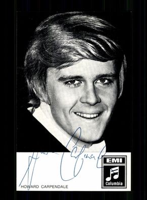Howard Carpendale EMI Autogrammkarte Druck Signiert # BC 207552