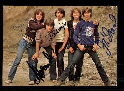 The Teens Ariola Autogrammkarte Druck Signiert # BC 207601