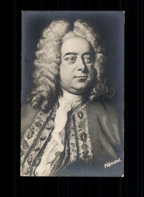 Georg Friedrich Händel Autogrammkarte ohne Unterschrift # BC 207679