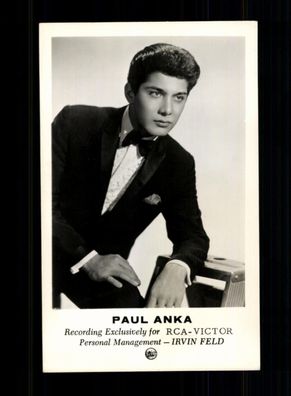 Paul Anka Autogrammkarte Original Signiert # BC 208199