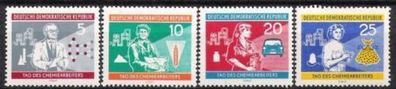 DDR Nr.800/03 * * Tag des Chemiearbeiters 1960, postfrisch