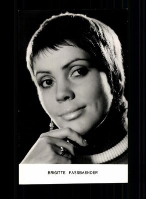 Brigitte Fassbaender Autogrammkarte ohne Unterschrift # BC 207639
