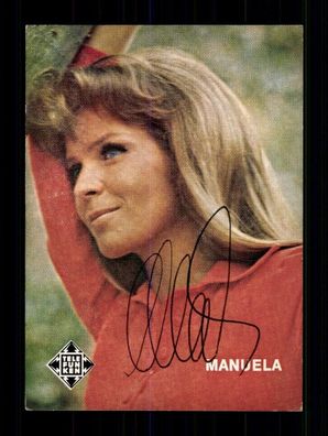 Manuela Telefunken Autogrammkarte Original Unterschrift # BC 207685