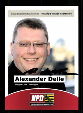 Alexander Delle Autogrammkarte Original Signiert # BC 207170