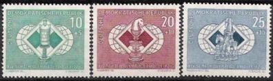 DDR Nr.786/88 * * Schach Olympiade 1960, postfrisch
