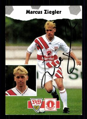 Marcus Ziegler Autogrammkarte VfB Stuttgart 1993-94 Original Signiert