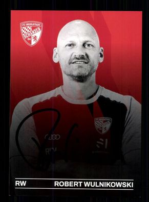 Robert Wulnikowski Autogrammkarte FC Ingolstadt 2023-24 Original Signiert