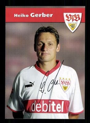 Heiko Gerber Autogrammkarte VfB Stuttgart 2003-04 Original Signiert